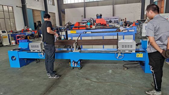DJ80 Hydraulic Double Head Solid Tube Chamfering Machine Chiếc máy xay cuối