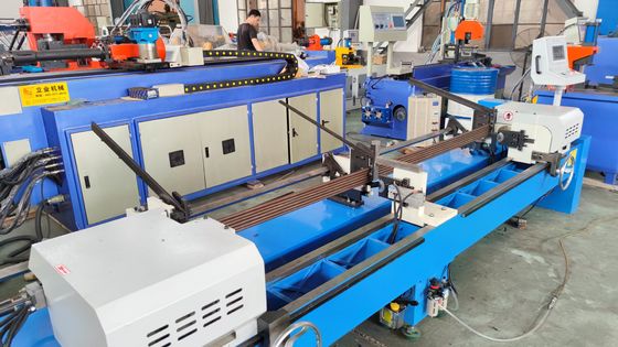 DJ80 Hydraulic Double Head Solid Tube Chamfering Machine Chiếc máy xay cuối