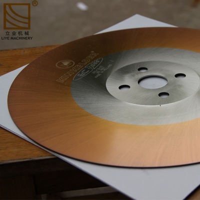 Ti-bọc chống mòn đĩa thép 1-4mm HSS Saw Blade