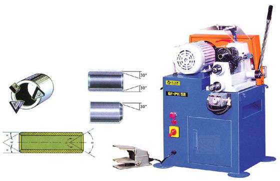 DJ52 Máy cắt rạch cuối thanh Máy tháo ống khí nén